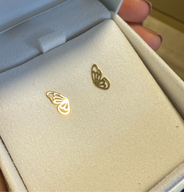 Aretes Ala mariposa