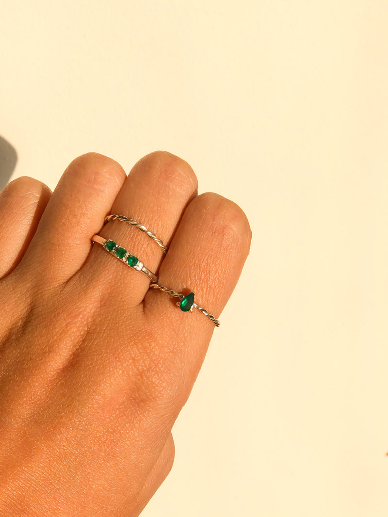 Anillo Nerea twist